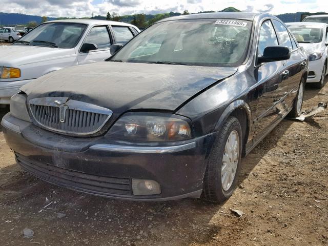 1LNHM86S34Y608547 - 2004 LINCOLN LS BLACK photo 2