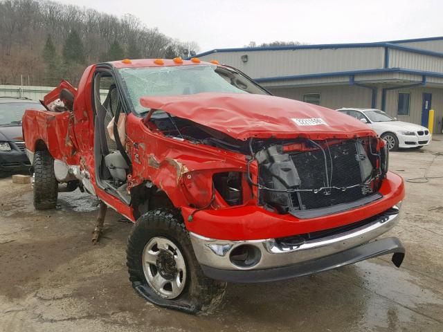 3D7KS26A77G795283 - 2007 DODGE RAM 2500 S RED photo 1