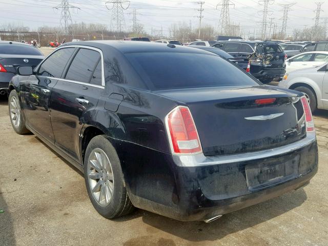 2C3CCACG8CH221496 - 2012 CHRYSLER 300 LIMITE BLACK photo 3