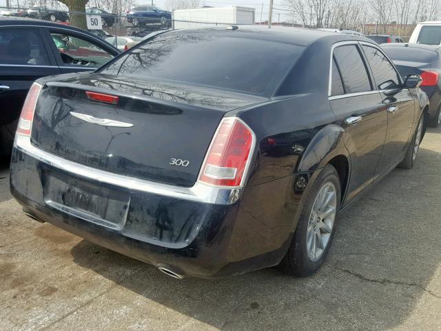 2C3CCACG8CH221496 - 2012 CHRYSLER 300 LIMITE BLACK photo 4