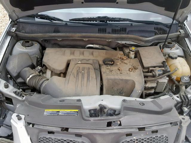 1G2AS18HX97240857 - 2009 PONTIAC G5 SILVER photo 7