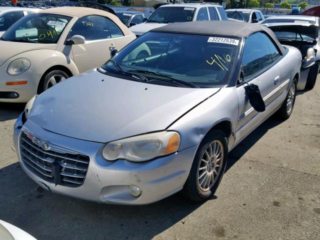 1C3EL55R65N602451 - 2005 CHRYSLER SEBRING TO SILVER photo 2