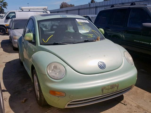 3VWCC21C6YM468846 - 2000 VOLKSWAGEN NEW BEETLE მწვანე ფოტო 1