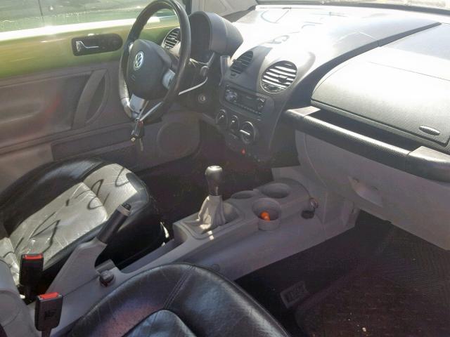 3VWCC21C6YM468846 - 2000 VOLKSWAGEN NEW BEETLE მწვანე ფოტო 5