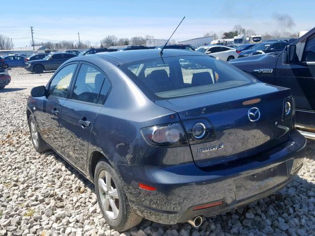 JM1BK32F481138183 - 2008 MAZDA 3 I GRAY photo 3