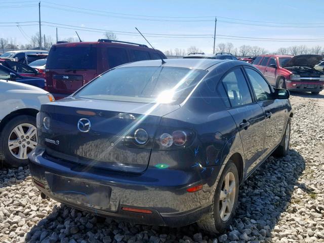 JM1BK32F481138183 - 2008 MAZDA 3 I GRAY photo 4