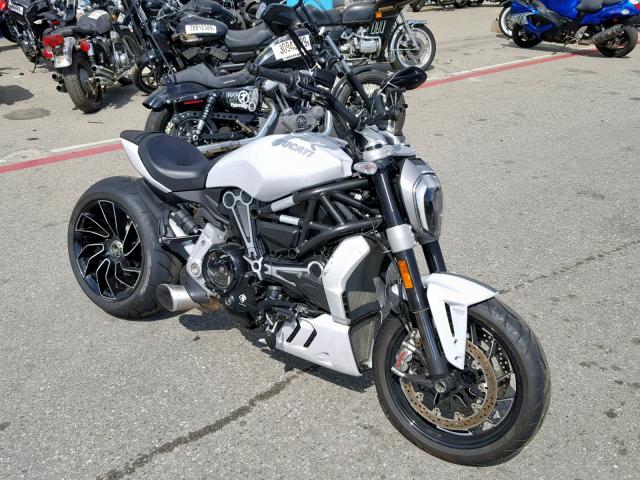 ZDM13BKW4JB008671 - 2018 DUCATI XDIAVEL GRAY photo 1