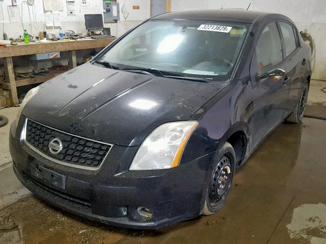 3N1AB61E59L638369 - 2009 NISSAN SENTRA 2.0 BLACK photo 2