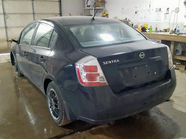 3N1AB61E59L638369 - 2009 NISSAN SENTRA 2.0 BLACK photo 3