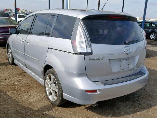 JM1CR293880318925 - 2008 MAZDA 5 SILVER photo 3