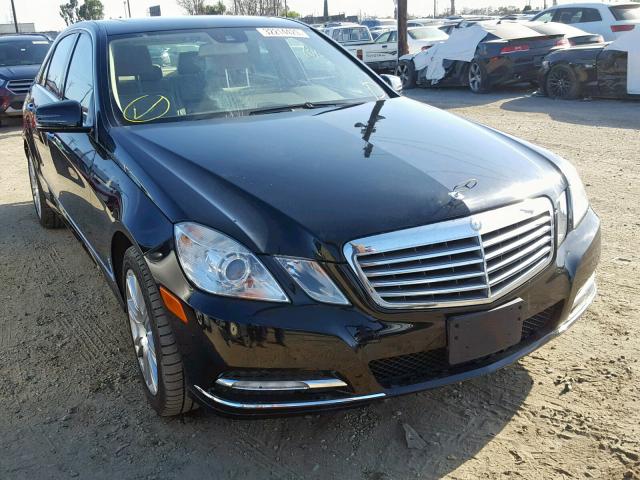 WDDHF5KB3DA669740 - 2013 MERCEDES-BENZ E 350 BLACK photo 1