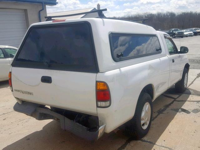 5TBJN32122S262026 - 2002 TOYOTA TUNDRA WHITE photo 4