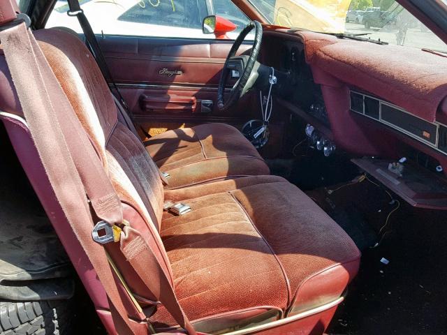 9H48H135771 - 1979 FORD RANCHERO RED photo 5