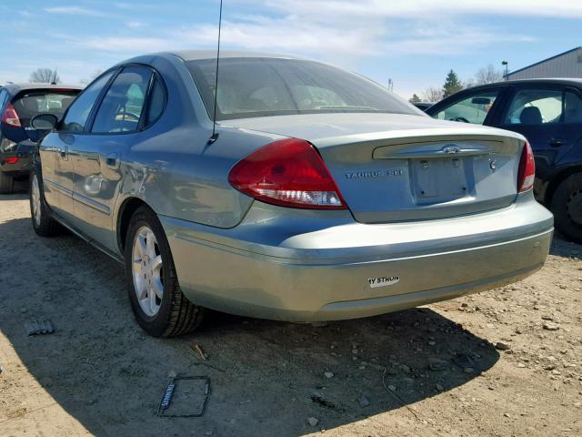 1FAFP56U67A150573 - 2007 FORD TAURUS SEL GRAY photo 3