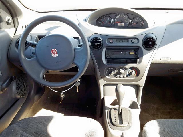 1G8AG52F84Z144860 - 2004 SATURN ION LEVEL BURGUNDY photo 9