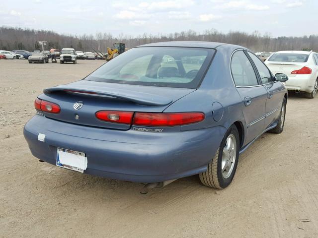 1MEFM53S9XA663482 - 1999 MERCURY SABLE LS BLUE photo 4