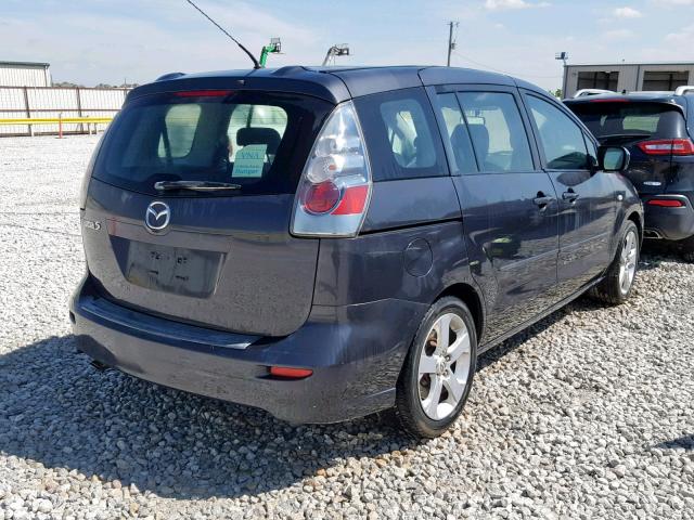 JM1CR293060129327 - 2006 MAZDA 5 GRAY photo 4