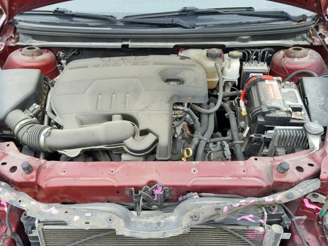 1G1ZE5EU4BF273694 - 2011 CHEVROLET MALIBU LTZ 勃艮第红 照片 7