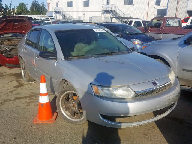 1G8AF52F74Z200452 - 2004 SATURN ION LEVEL SILVER photo 1