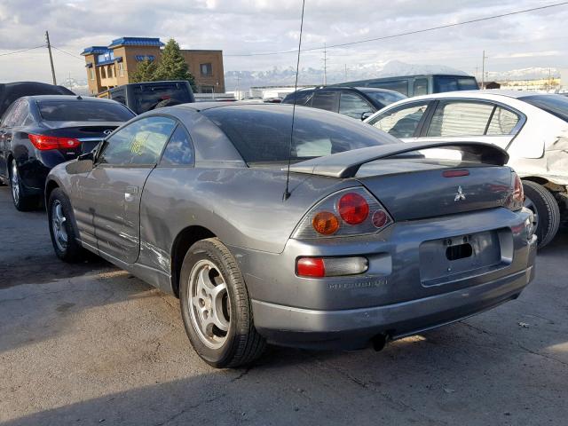 4A3AC34G83E038875 - 2003 MITSUBISHI ECLIPSE RS GRAY photo 3