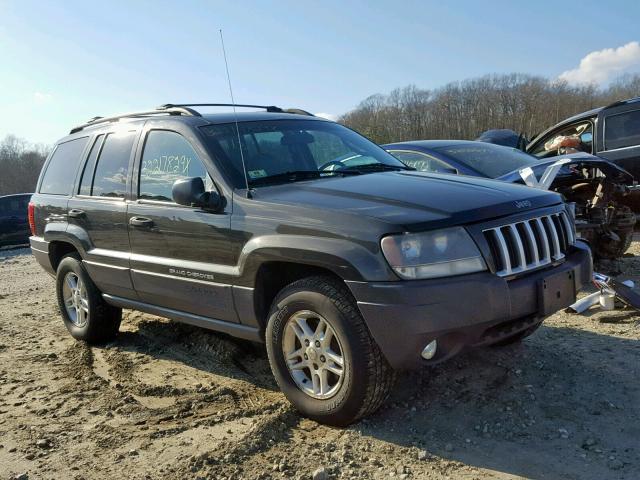 1J4GW48S24C378264 - 2004 JEEP GRAND CHER GRAY photo 1