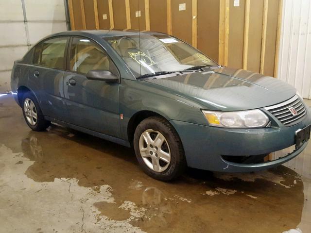 1G8AJ55FX6Z210390 - 2006 SATURN ION LEVEL GREEN photo 1