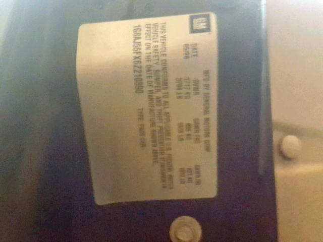 1G8AJ55FX6Z210390 - 2006 SATURN ION LEVEL GREEN photo 10