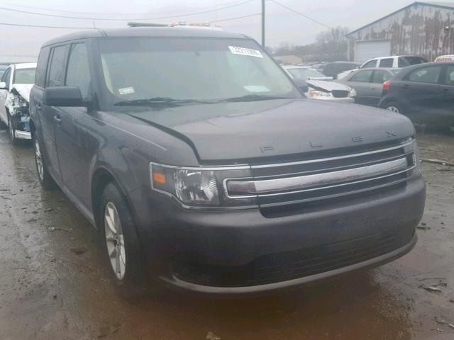 2FMGK5B88GBA12121 - 2016 FORD FLEX SE GRAY photo 1