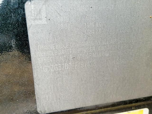 1G1ZG57B79F157423 - 2009 CHEVROLET MALIBU LS BLACK photo 10