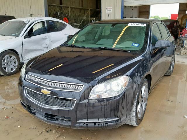 1G1ZG57B79F157423 - 2009 CHEVROLET MALIBU LS BLACK photo 2