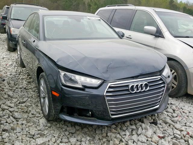 WAUGNAF43HN038334 - 2017 AUDI A4 PREMIUM GRAY photo 1