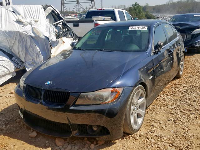 WBAVB33516KR81328 - 2006 BMW 330 I BLUE photo 2