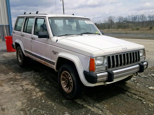 1JCML7848HT186226 - 1987 JEEP CHEROKEE L WHITE photo 1