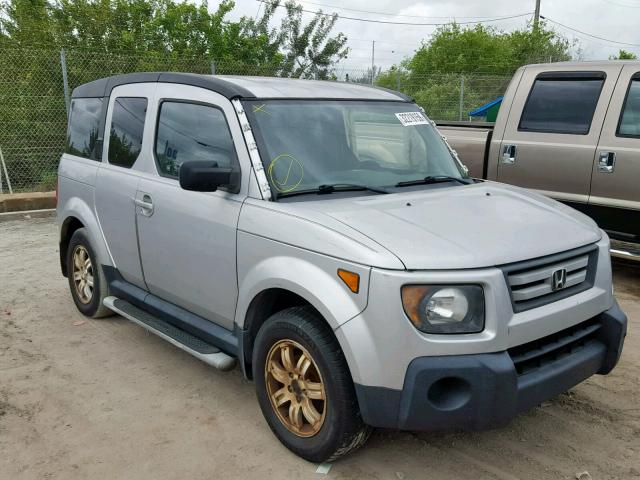 5J6YH18728L009144 - 2008 HONDA ELEMENT EX SILVER photo 1