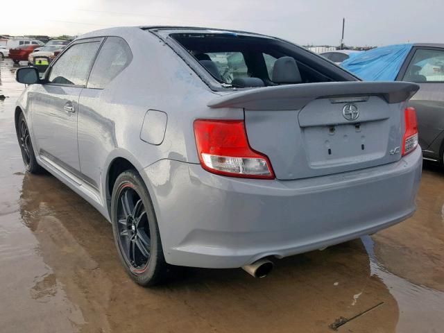 JTKJF5C70B3004200 - 2011 TOYOTA SCION TC GRAY photo 3