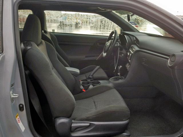 JTKJF5C70B3004200 - 2011 TOYOTA SCION TC GRAY photo 5