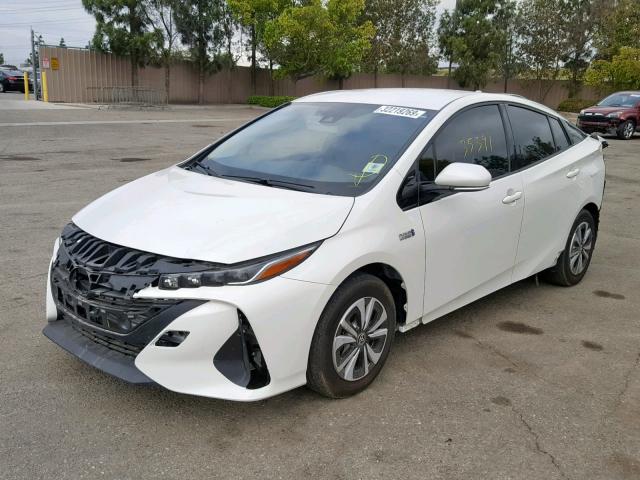 JTDKARFPXH3005330 - 2017 TOYOTA PRIUS PRIM თეთრი ფოტო 2