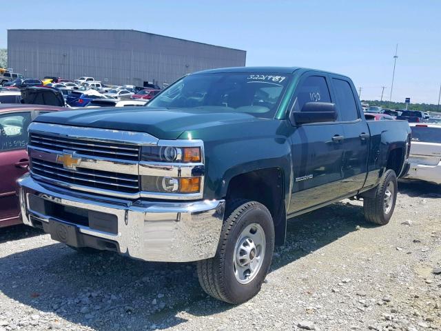 1GC2KUEG4HZ197973 - 2017 CHEVROLET SILVERADO GREEN photo 2