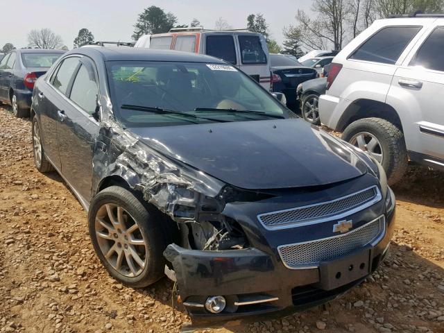 1G1ZK57768F211299 - 2008 CHEVROLET MALIBU LTZ შავი ფოტო 1
