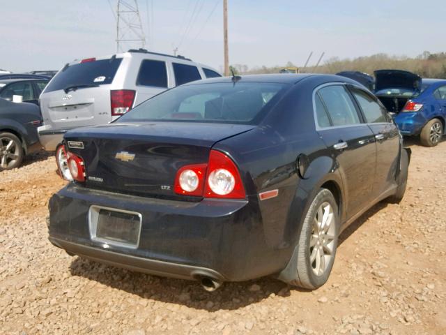 1G1ZK57768F211299 - 2008 CHEVROLET MALIBU LTZ შავი ფოტო 4