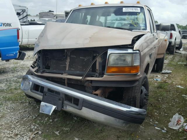 1FTJX35F5VEA64608 - 1997 FORD F350 GOLD photo 2