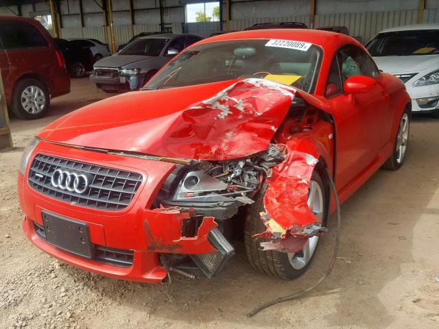 TRUWF28N341018230 - 2004 AUDI TT 3.2 QUA RED photo 2