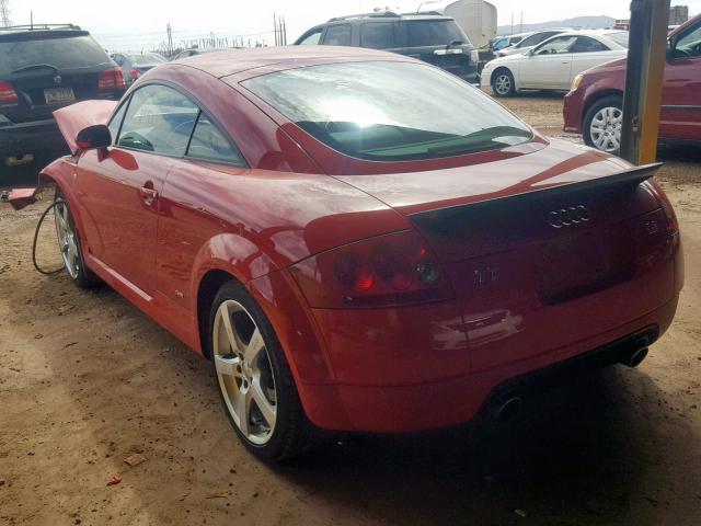 TRUWF28N341018230 - 2004 AUDI TT 3.2 QUA RED photo 3