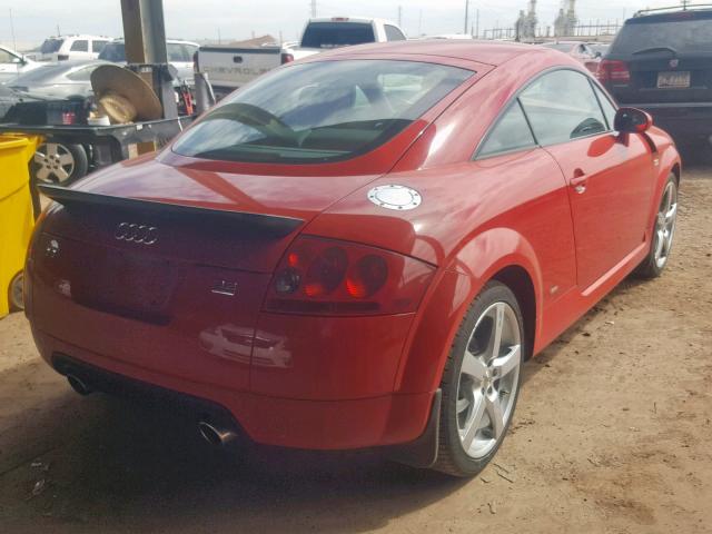 TRUWF28N341018230 - 2004 AUDI TT 3.2 QUA RED photo 4