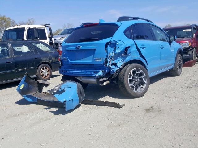 JF2GPADC5HH253382 - 2017 SUBARU CROSSTREK 蓝色 照片 4