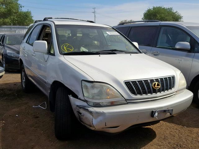 JTJHF10U110228002 - 2001 LEXUS RX 300 WHITE photo 1