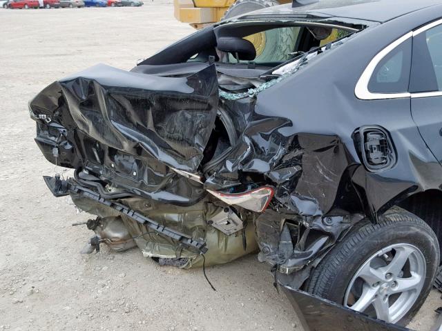 1G1ZB5ST3JF234128 - 2018 CHEVROLET MALIBU LS BLACK photo 9