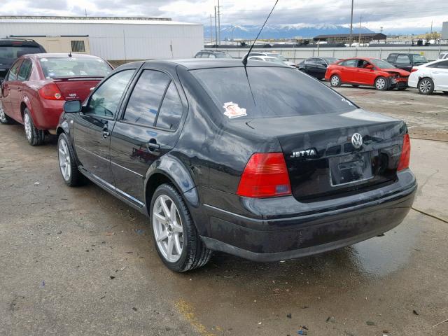 3VWSK69M23M171827 - 2003 VOLKSWAGEN JETTA GLS BLACK photo 3