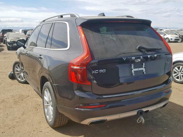 YV4A22PK7G1047576 - 2016 VOLVO XC90 T6 BLACK photo 3