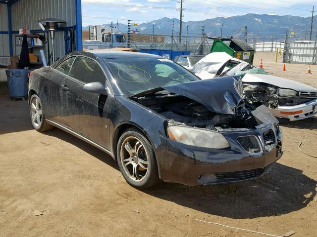 1G2ZH361074126058 - 2007 PONTIAC G6 GT BLACK photo 1